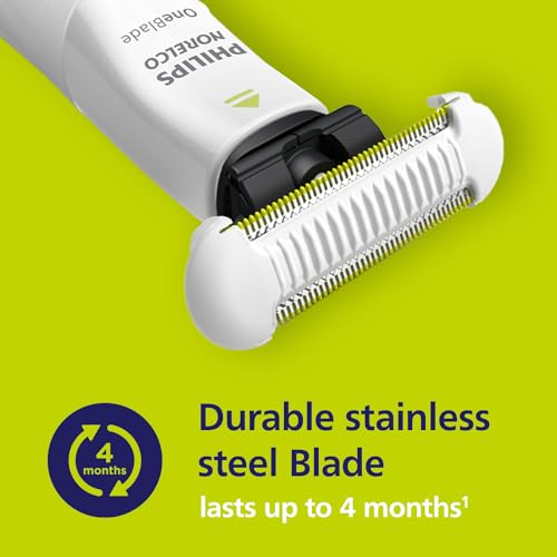 Norelco Philips Norelco OneBlade Skin Protect Replacement Blade, for OneBlade Electric Shaver and Trimmer, Durable Stainless Steel, Trim and Shave with Extra Skin Protection, 2 Count, QP229/80 - Image 3