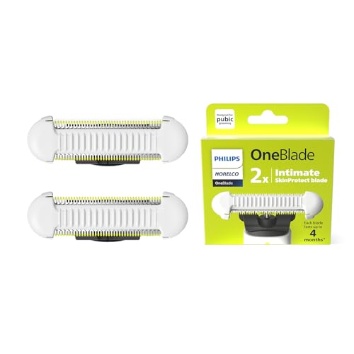 Norelco Philips Norelco OneBlade Skin Protect Replacement Blade, for OneBlade Electric Shaver and Trimmer, Durable Stainless Steel, Trim and Shave with Extra Skin Protection, 2 Count, QP229/80 - Image 1