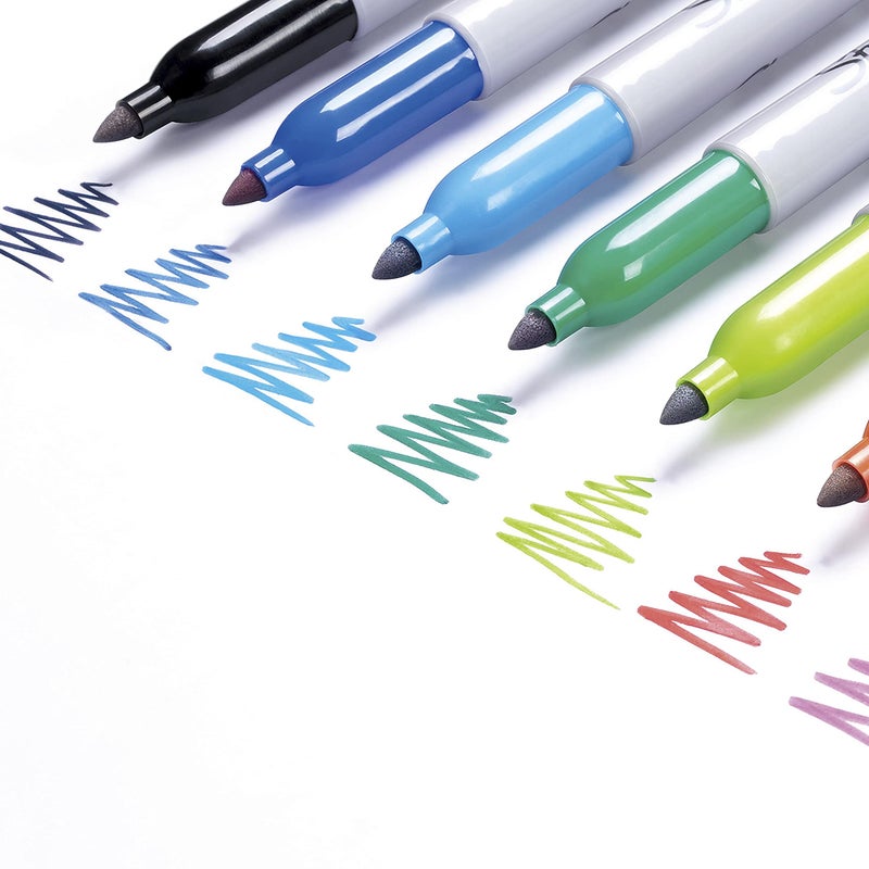 Sharpie Color Burst Permanent Markers, Fine Point, Assorted, 24 Pack (1949557) - Image 4