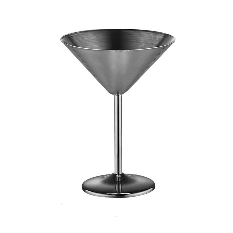 Verres À Vin En Métal Verres à vin en acier inoxydable, grands verres, verres à champagne, verres de bar(Colour 1,13.8x9.4cm) - Image 5