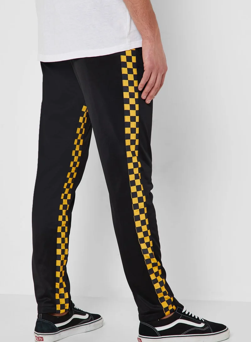 FOREVER 21 Checkered Print Track Pants