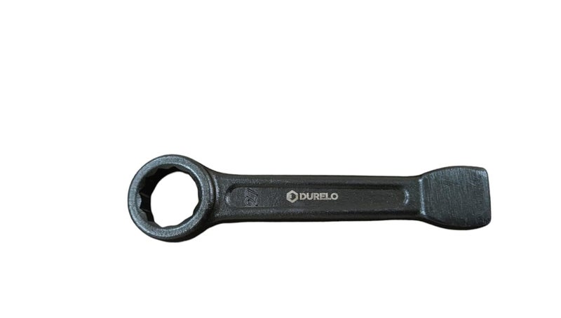 Slogging Spanner Ring End 27 mm, D-SSR-27 | Chrome Vanadium Steel | Black Finish