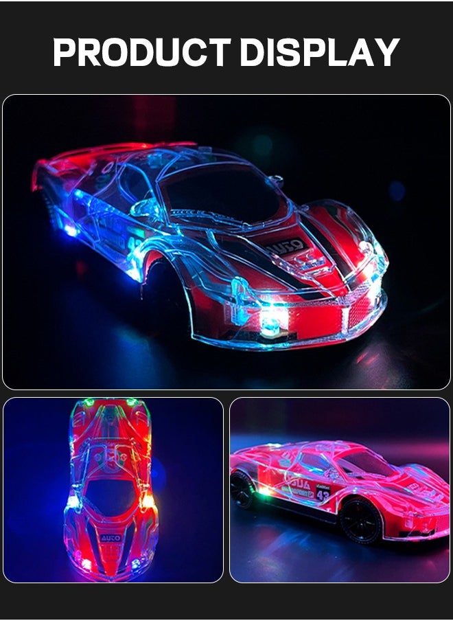 GROIC Remote Control Car,Electric RC Drift Car Toy, Racing Cars Electric Vehicle,Kids Outdoor Rc Car Toys Fast Racing Buggy Toy with Cool Led Lights and Rechargeable Battery  - Image 5