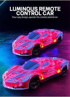 GROIC Remote Control Car,Electric RC Drift Car Toy, Racing Cars Electric Vehicle,Kids Outdoor Rc Car Toys Fast Racing Buggy Toy with Cool Led Lights and Rechargeable Battery  - Image 2