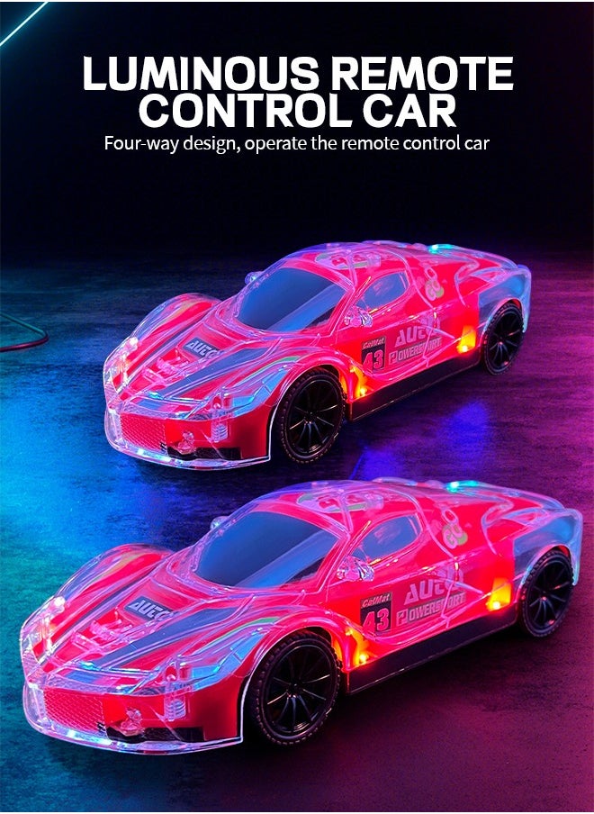 GROIC Remote Control Car,Electric RC Drift Car Toy, Racing Cars Electric Vehicle,Kids Outdoor Rc Car Toys Fast Racing Buggy Toy with Cool Led Lights and Rechargeable Battery  - Image 2