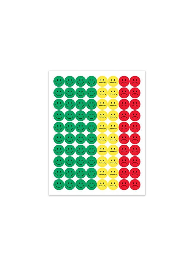 Hygloss Products-41825 Behavior Sticker Set, 1/2 Inch Each, Pack of 320 Stickers - (Red Yellow Green) - Image 1