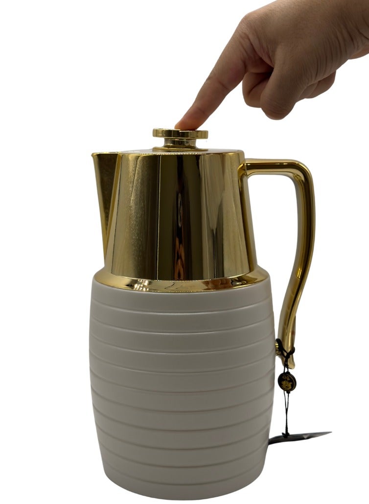 AL-GANNAS AL-GANNAS Premium Thermal Flask – 1L | Exclusive Design for Tea & Coffee - Image 3