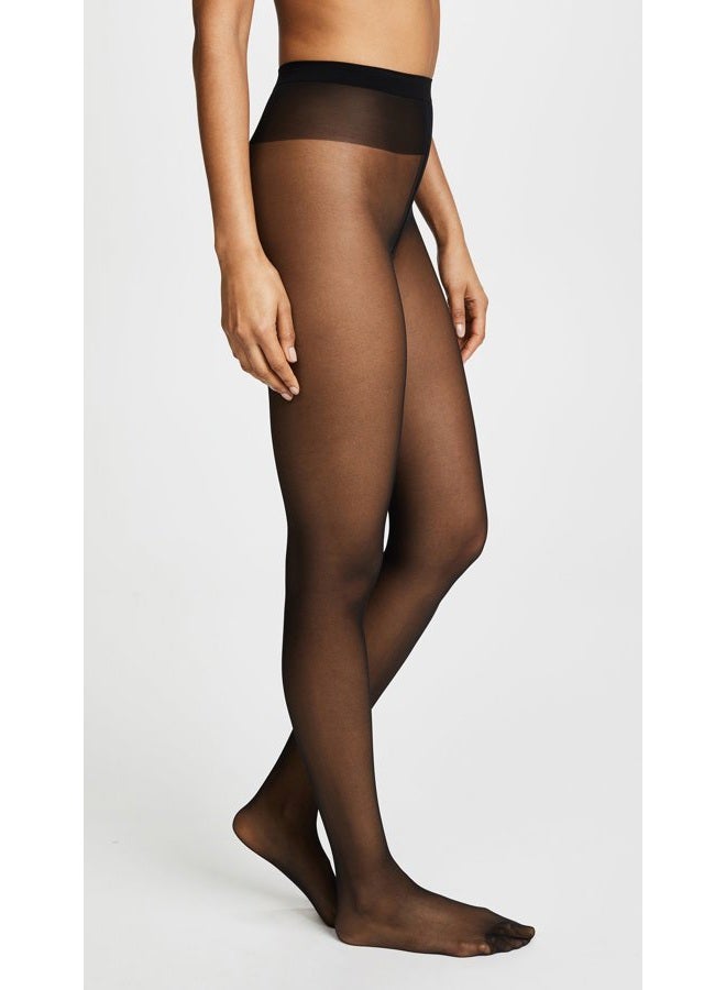 Wolford Women's Individual 10 Tights, (Black 7005), (Size: X-Small) - Image 2