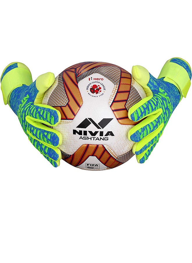 Nivia Latex Ashtang Goalkeeper Hand Gloves | Size : Small | For Men & Women | For Football | For Soccer goalkeeping  - Image 4