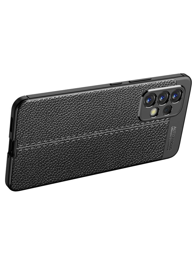اس-توب جراب لهاتف Samsung Galaxy A53 5G مصنوع من مادة TPU الليتشي المقاومة للصدمات - Image 4