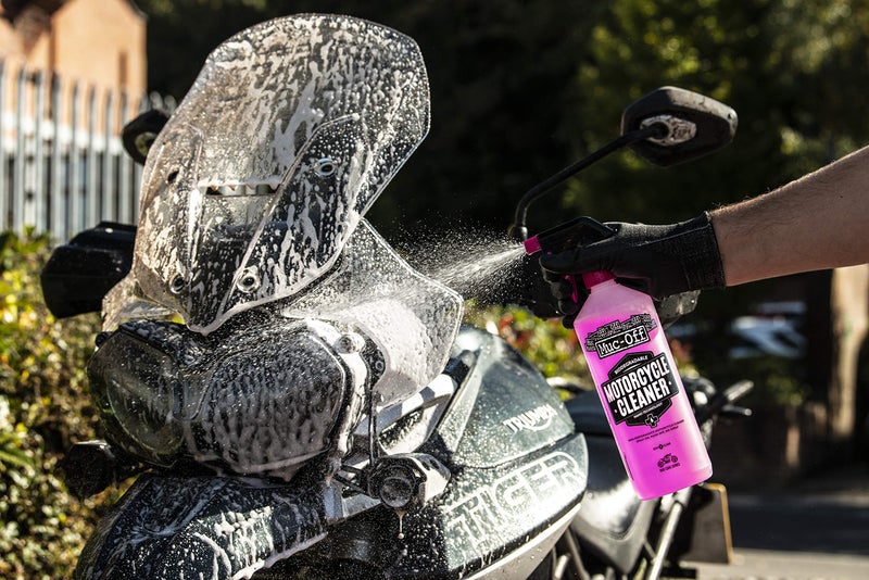 Muc Off Muc-Off Motorcycle Care Duo Kit - Motorcycle Cleaning Kit, Motorcycle Detailing Kit - Includes Motorcycle Cleaner and Protection Spray - Image 5