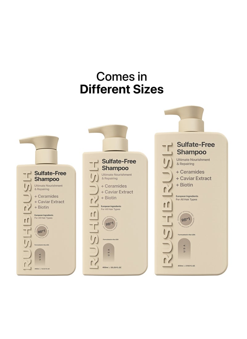 Rush Brush - RB°1 Sulfate-Free Shampoo - 600ml - Image 1