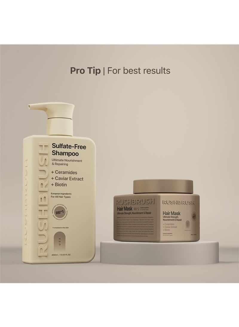 Rush Brush - RB°1 Sulfate-Free Shampoo - 600ml - Image 1