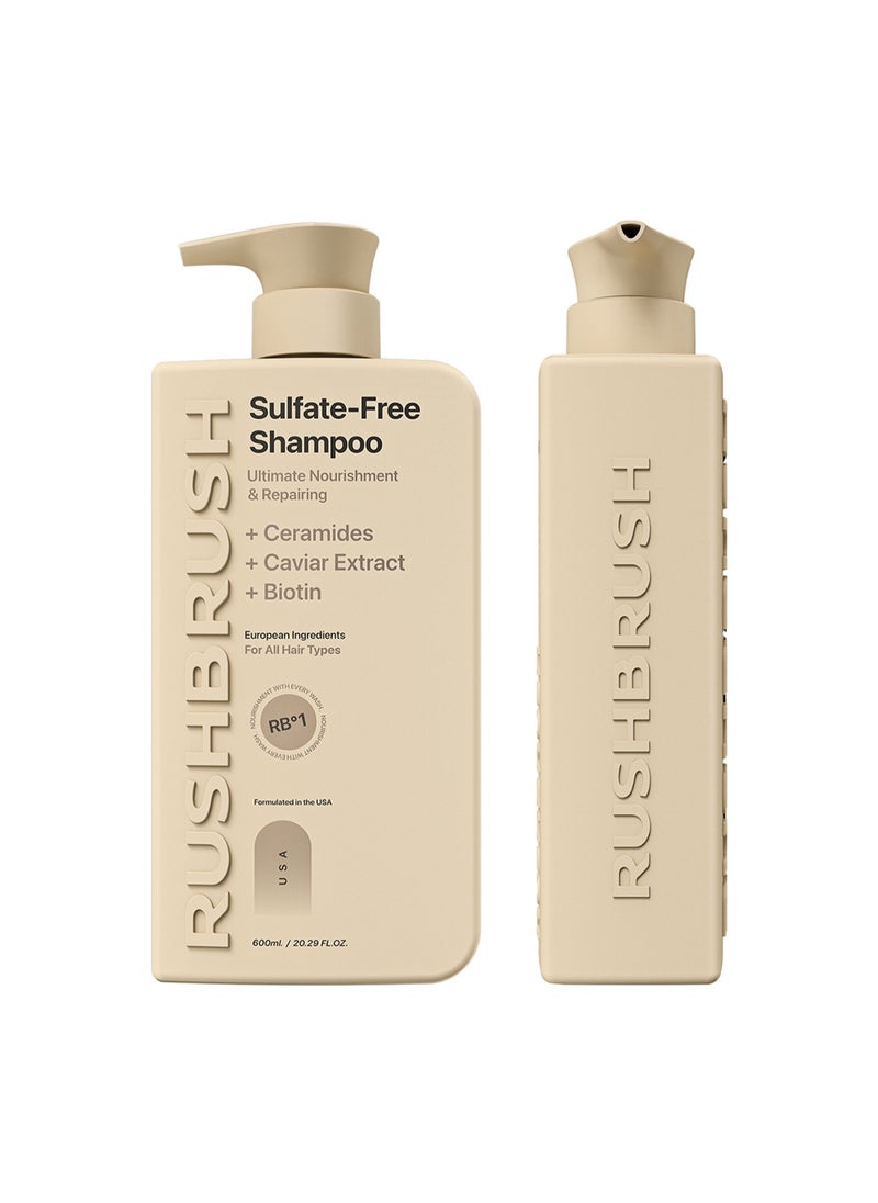 Rush Brush - RB°1 Sulfate-Free Shampoo - 600ml - Image 1