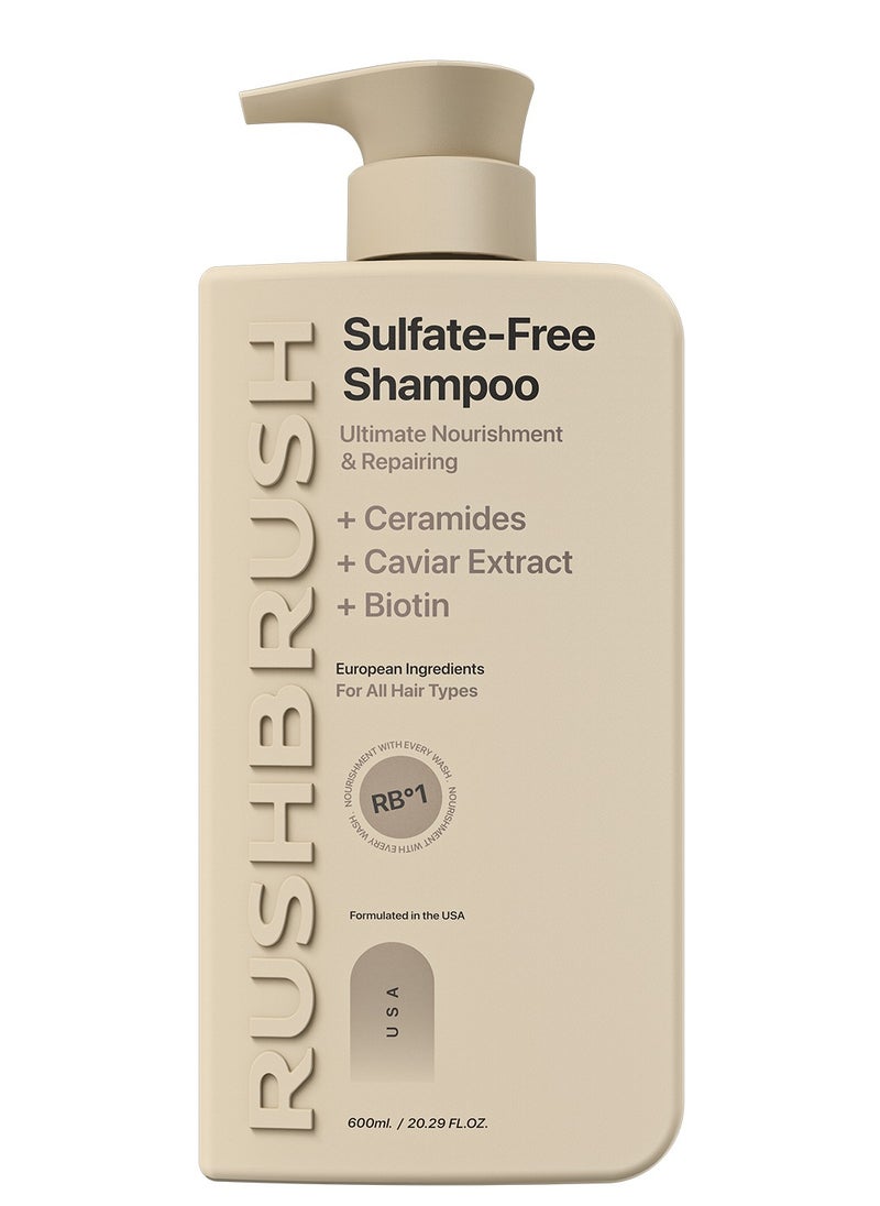 Rush Brush - RB°1 Sulfate-Free Shampoo - 600ml - Image 1