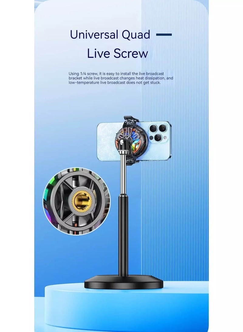 GT31 Mobile Phone Radiator Cooler Semiconductor Refrigeration Magnetic Live Broadcast Clip Dual- Cooling  - Image 5