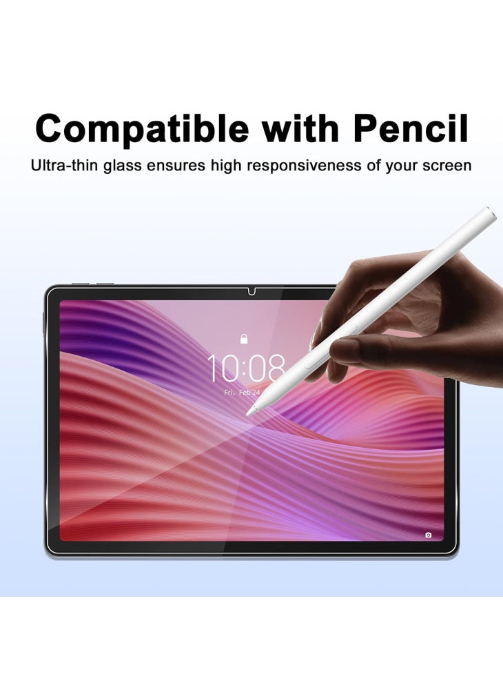 For Lenovo Xiaoxin Pad 11 2025/Idea Tab Case TPU Drop-Resistant Clear Tablet Cover+Tempered Glass Screen Film - Image 4