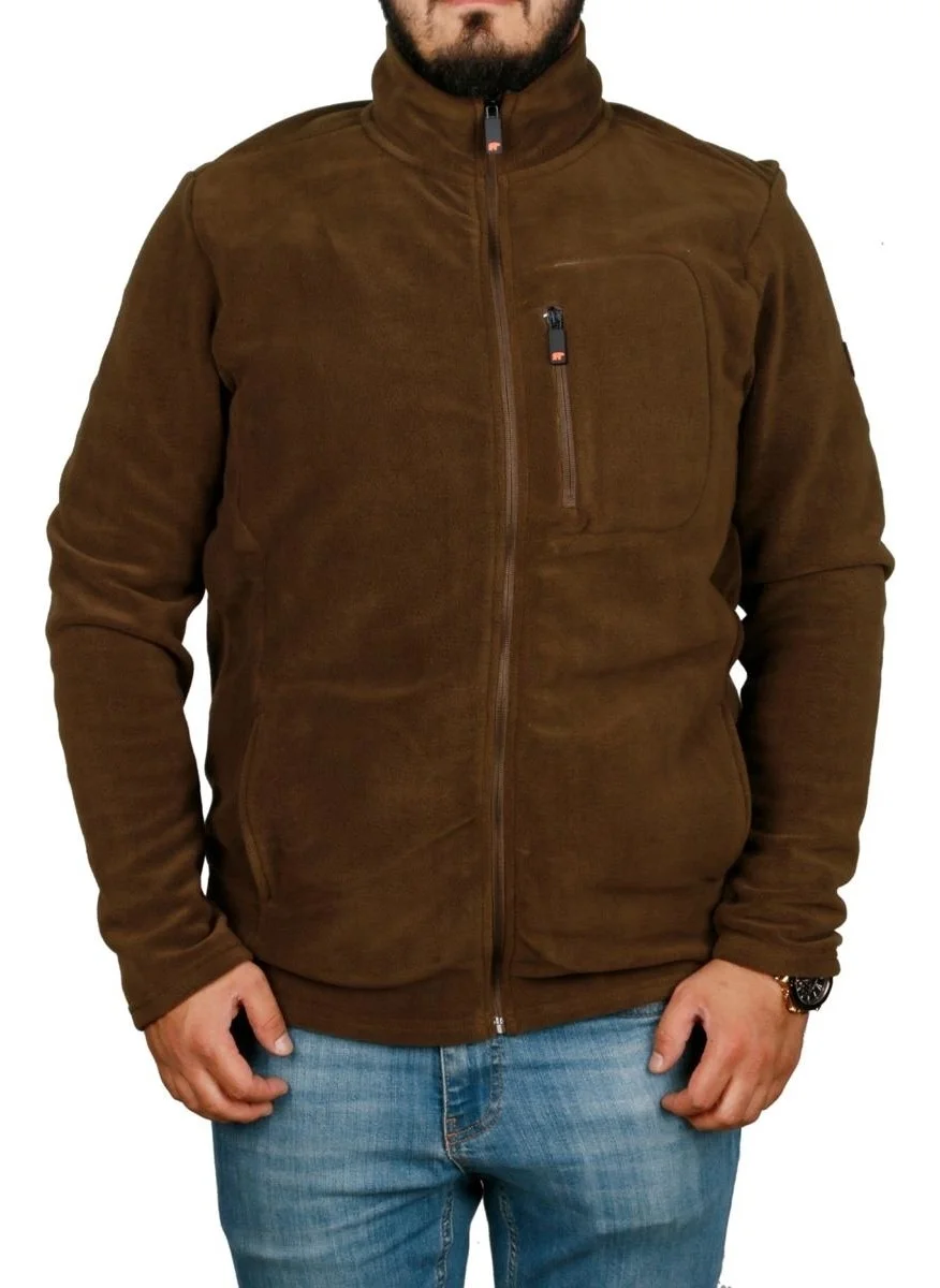 Bad Bear Khaki Men's Fleece Sweatshirt
