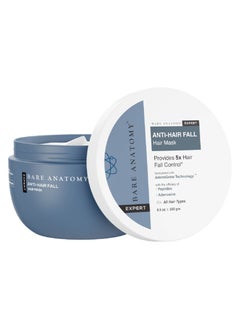 BARE ANATOMY Bare Anatomy Anti-Hair Fall Mask Provides 5X Hair Fall Control For Hair Fall Suitable For All Hair Types Enriched With Adenosine And Peptides 250 ml  - Image 1