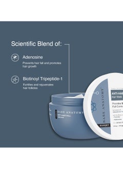 BARE ANATOMY Bare Anatomy Anti-Hair Fall Mask Provides 5X Hair Fall Control For Hair Fall Suitable For All Hair Types Enriched With Adenosine And Peptides 250 ml  - Image 3