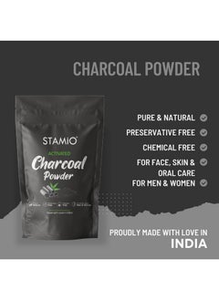 Activated Charcoal Powder 250 Gm For Face Pack Skin Care Mask Pure And Natural Chemical Free Men & Women In Pouch 8.82 Oz - pzsku/Z551184B30B2938C18378Z/45/_/1720855014/8ee0cedf-36fa-4cf5-bb4f-0f4a9ccf24a7