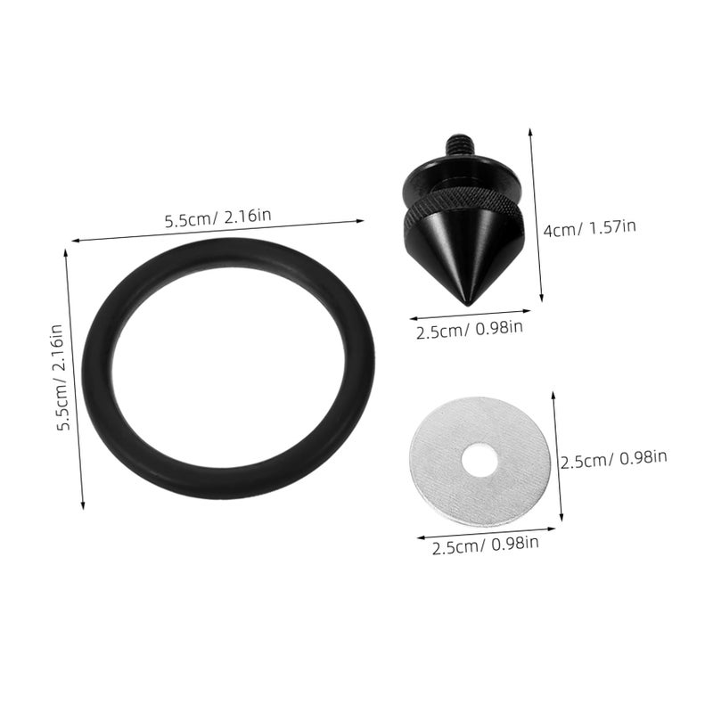 Car Bumper Fasteners Kit Aluminum Alloy Reinforcement Washers Front Rear Repair - Image 3
