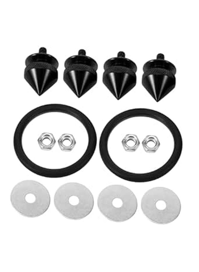 Car Bumper Fasteners Kit Aluminum Alloy Reinforcement Washers Front Rear Repair - Image 1