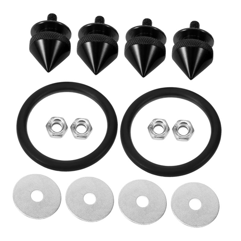 Car Bumper Fasteners Kit Aluminum Alloy Reinforcement Washers Front Rear Repair - Image 2