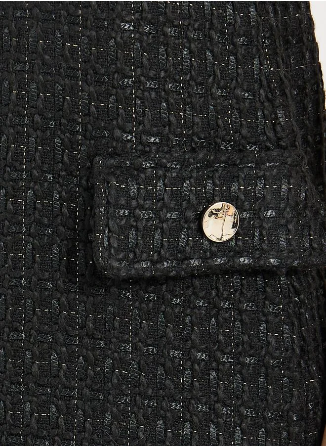 Styli Tweed Mini Dress