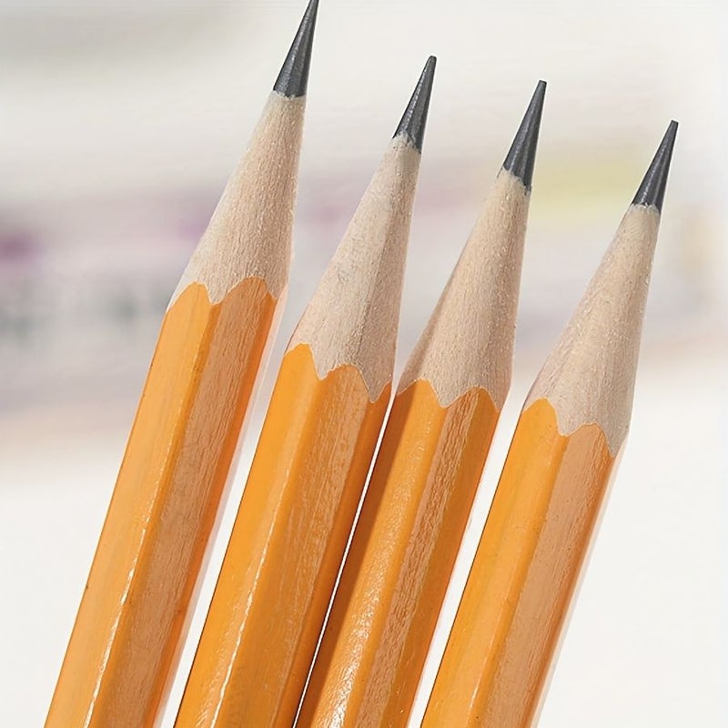 Assorted Colored Wooden Pencils Pack Of 20 With Erasers For Students Writing Office Tasks Drawing And Back To School - Image 5
