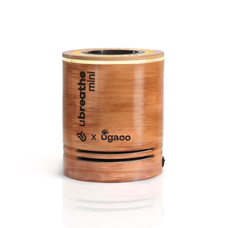 Ugaoo Classic Air Purifier for Home Office 9 Watts 2Stage Filtration Permanent CocoFilter Covers 80 SqFt Removes Biopollutants 9999 of Dust Pollutants Lightweight Portable - Image 1