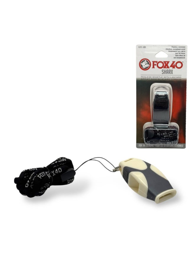 Fox 40 Fox 40 Professional Whistle with Loud Sound and Clear Tone - Durable, break-resistant design, with lanyard for easy carrying and neck attachment - Ideal for referees, coaches, sports, scouting, and emergency uses - Image 1