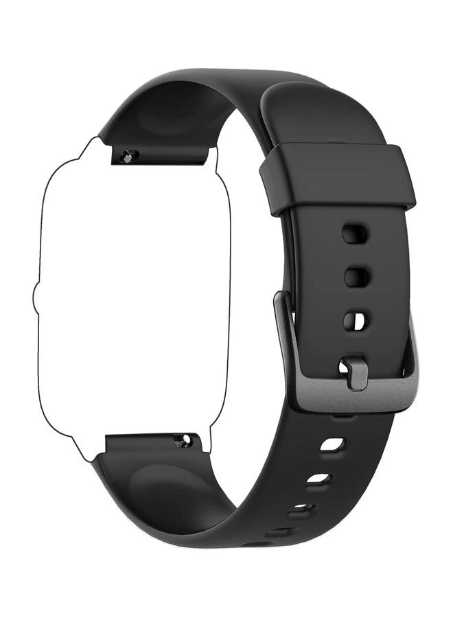 GRV Smart Watch Band Replacement Strap FC1 Smart Watch (Black) - Image 4