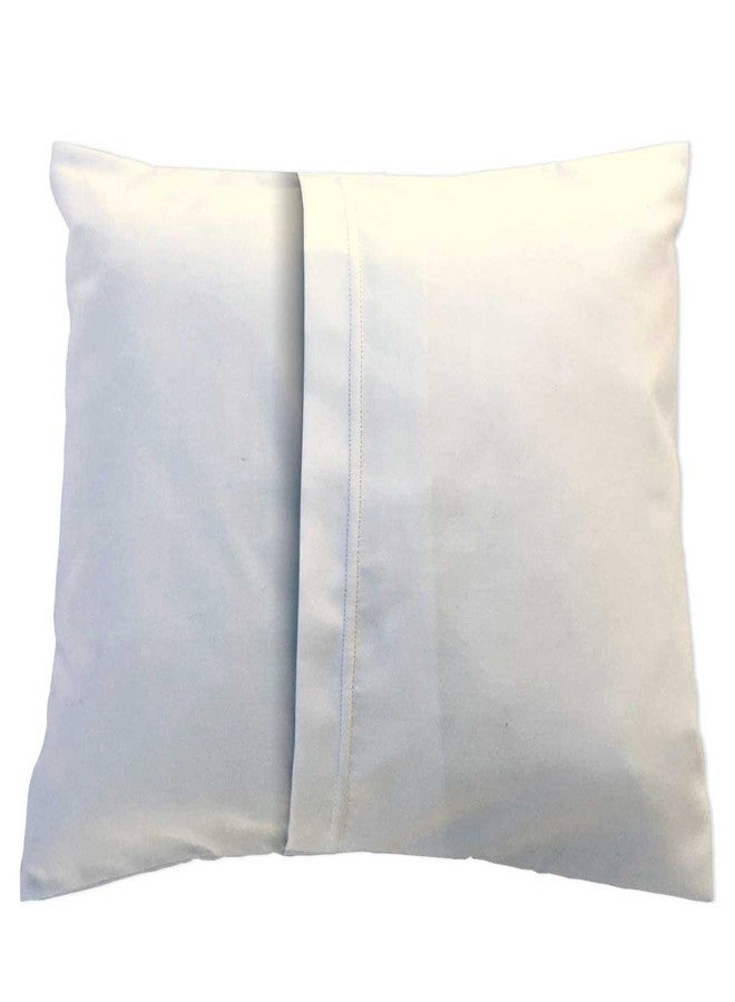 SHEETWORLD.COM غطاء وسادة السفر المريح من شيت وورلد - 100% قطن ناعم محبوك - عاجي - صنع في الولايات المتحدة الأمريكية - Image 2