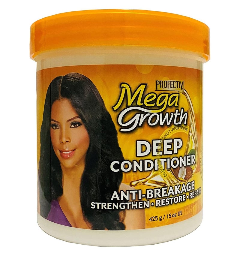 Profectiv Mega Growth AntiBreakage Strengthening Deep Conditioner  Hydrating Hair Mask Restores  Repairs Damaged Fragile Hair Revitalizes Renews Protects From Damage Restores Softness  Shine 15 oz - Image 3