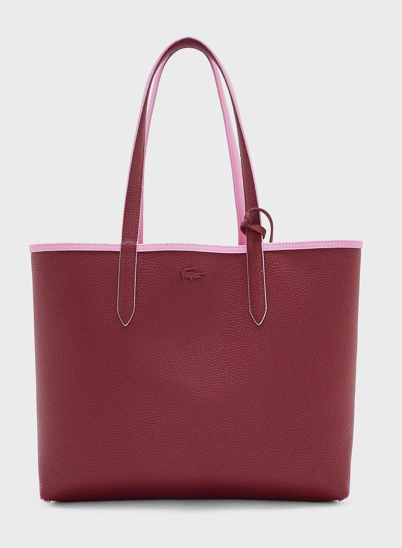 LACOSTE Top Handle Tote