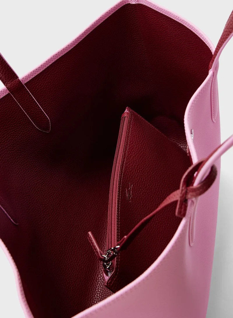 LACOSTE Top Handle Tote