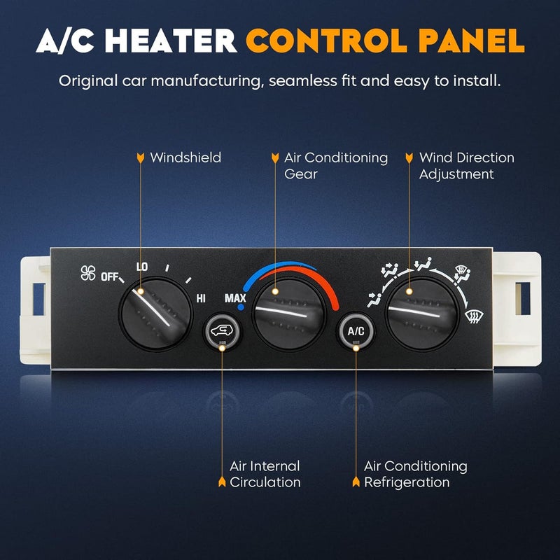 AEagle AC Heater Climate Control Module Panel for 1996-2020 Chevy GMC Models - Image 2