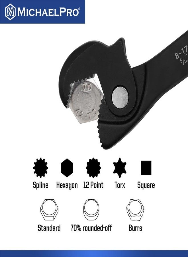 MichaelPro مفتاح ضبط المقاس التلقائي من MichaelPro، من 3/16 بوصة إلى 11/16 بوصة، "MP001229"، "أسود" - Image 5