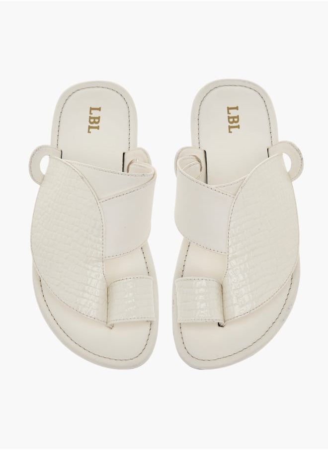 LBL by Shoexpress Boys Panelled Slip-On Arabic Sandals  - Image 1