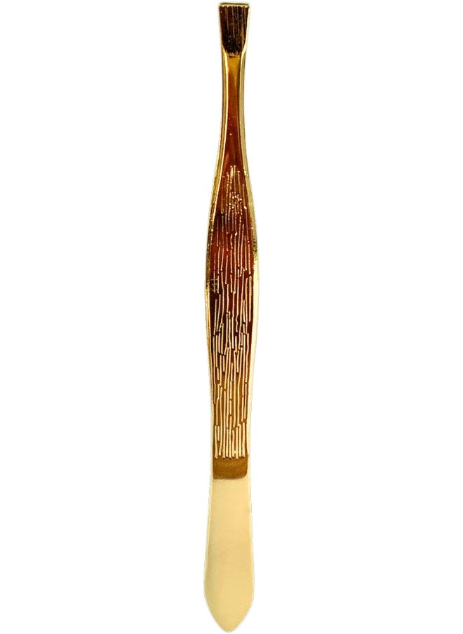 ماركة غير محددة ملقاط حواجب مضاد للانزلاق مصنوع من الفولاذ المقاوم للصدأ لإزالة الشعر الزائد وتشذيب الحواجب, ملقط ذو طرف مستقيم  - Image 3