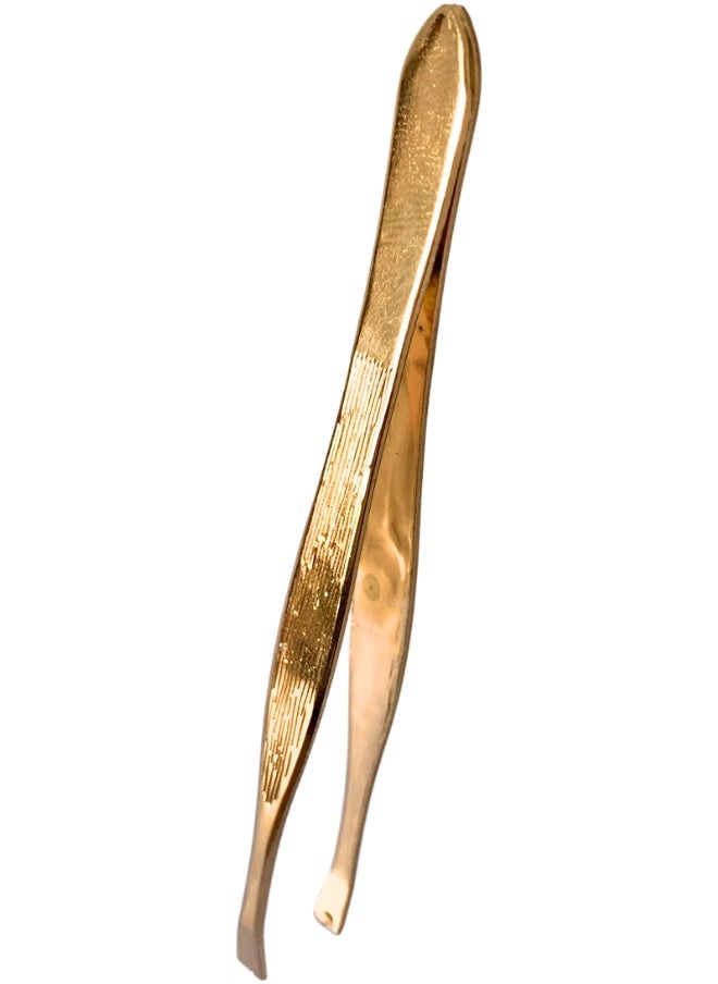 ماركة غير محددة ملقاط حواجب مضاد للانزلاق مصنوع من الفولاذ المقاوم للصدأ لإزالة الشعر الزائد وتشذيب الحواجب, ملقط ذو طرف مستقيم  - Image 2