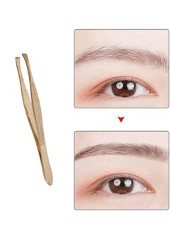 Tweezer - Professional Eyebrow, Facial & Hair Remover - Etched Interior Tip to Grab Hair From the Root - Perfectly Aligned Tips - Gold - pzsku/Z55120CF7899D3C1B9F5CZ/45/_/1739610844/1ae0a869-4d87-4e8f-aa0b-6e619fb36c4b