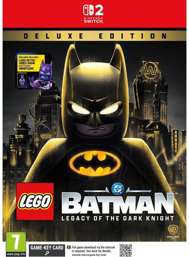 وارنر بروس LEGO Batman: Legacy of the Dark Knight Deluxe Edition Switch 2 ( Game-key Card ) - nintendo_switch_2 - Image 1