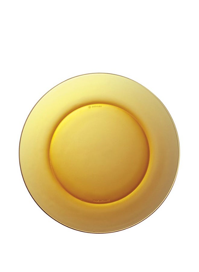 دوراليكس Duralex - أطباق عشاء Lys Amber مقاس 23.5 سم (مجموعة من 6) - Image 4