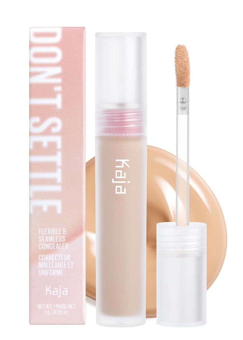 KAJA Liquid Concealer - Don't Settle 05 Fortune Cookie | with Aqua Ceramide, Hydrating, Buildable, Lightweight, Seamless Coverage, Dark Circles Cover Up, Under Eye, Dark Spot Corrector, 0.21 Oz - Image 1
