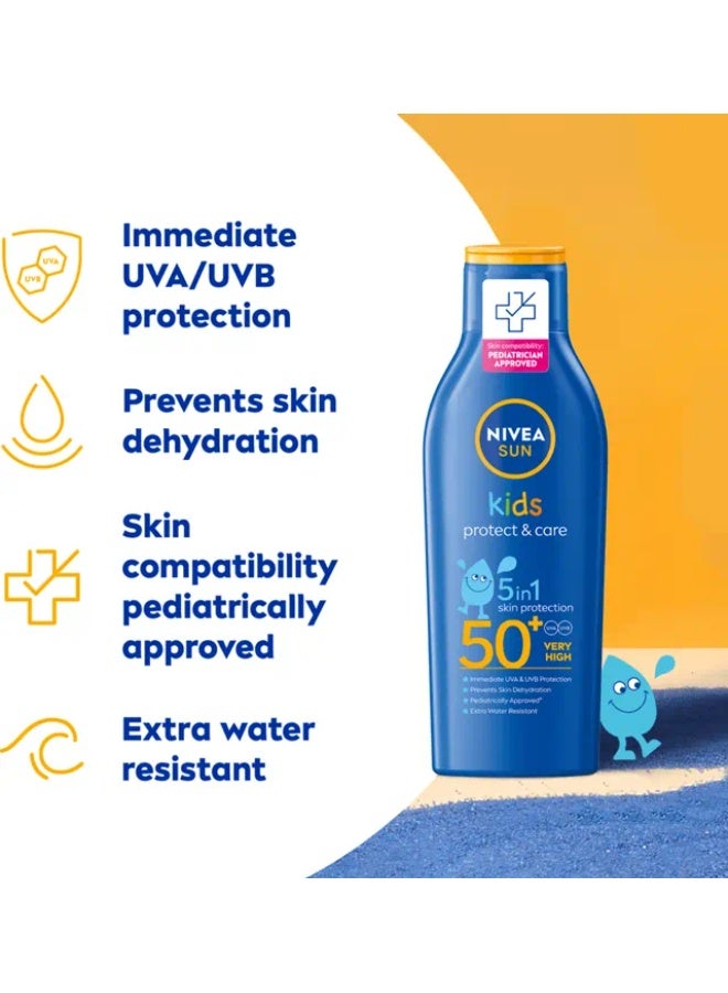 Nivea Sun Kids Protect and Care Lotion 200ml - Image 2