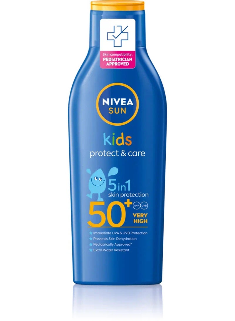 Nivea Sun Kids Protect and Care Lotion 200ml - Image 1
