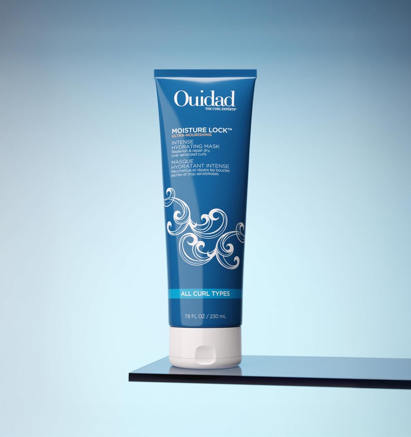 Ouidad Moisture Lock Hair Mask, 7.8 fl oz, Ultra-Nourishing Intense Frizz Control Curly Hair Mask with Macadamia Nut Oil, Olive Oil, Helps Repair, Detangle, Restore Softness & Hydrate, All Curl Types - Image 4