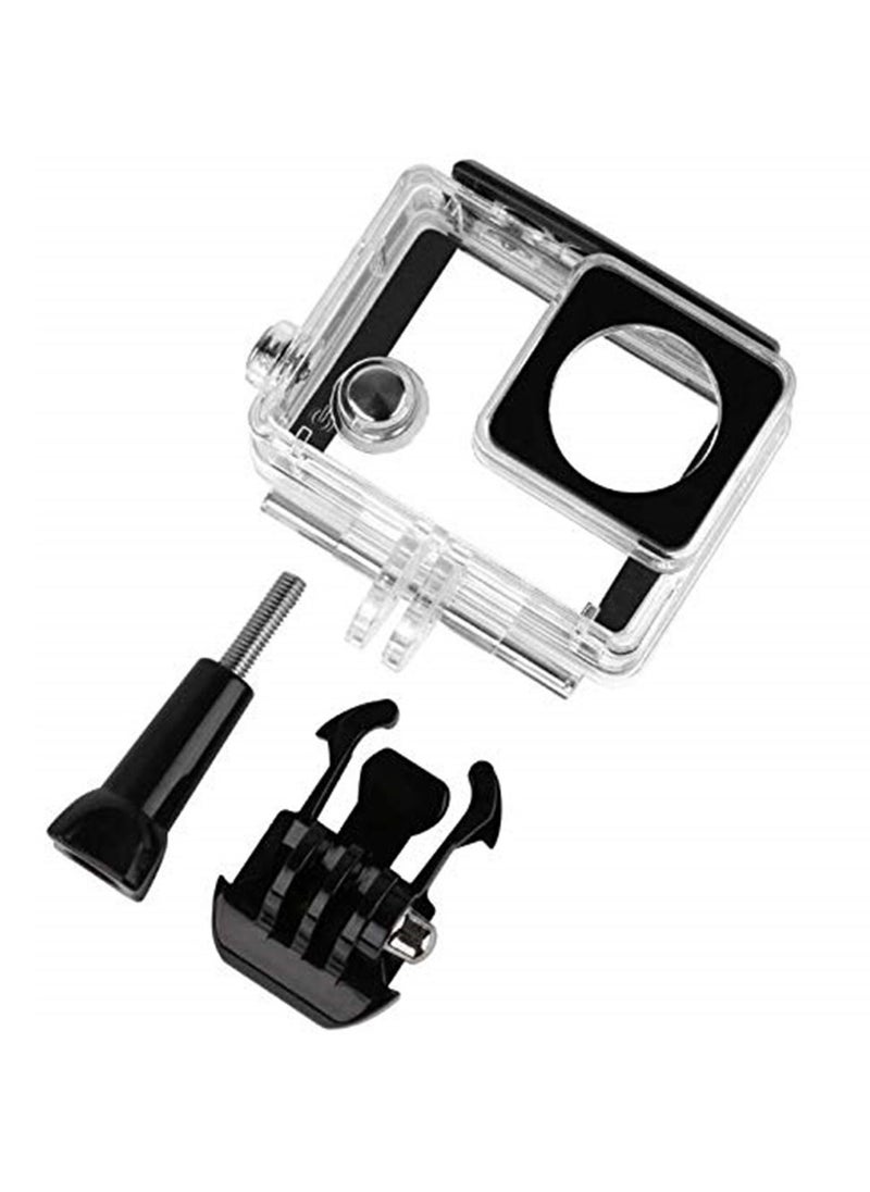 Generic - Replacement Waterproof Protective Housing Case with Bracket for GoPro Hero 3+/4 Action Camera - Image 1